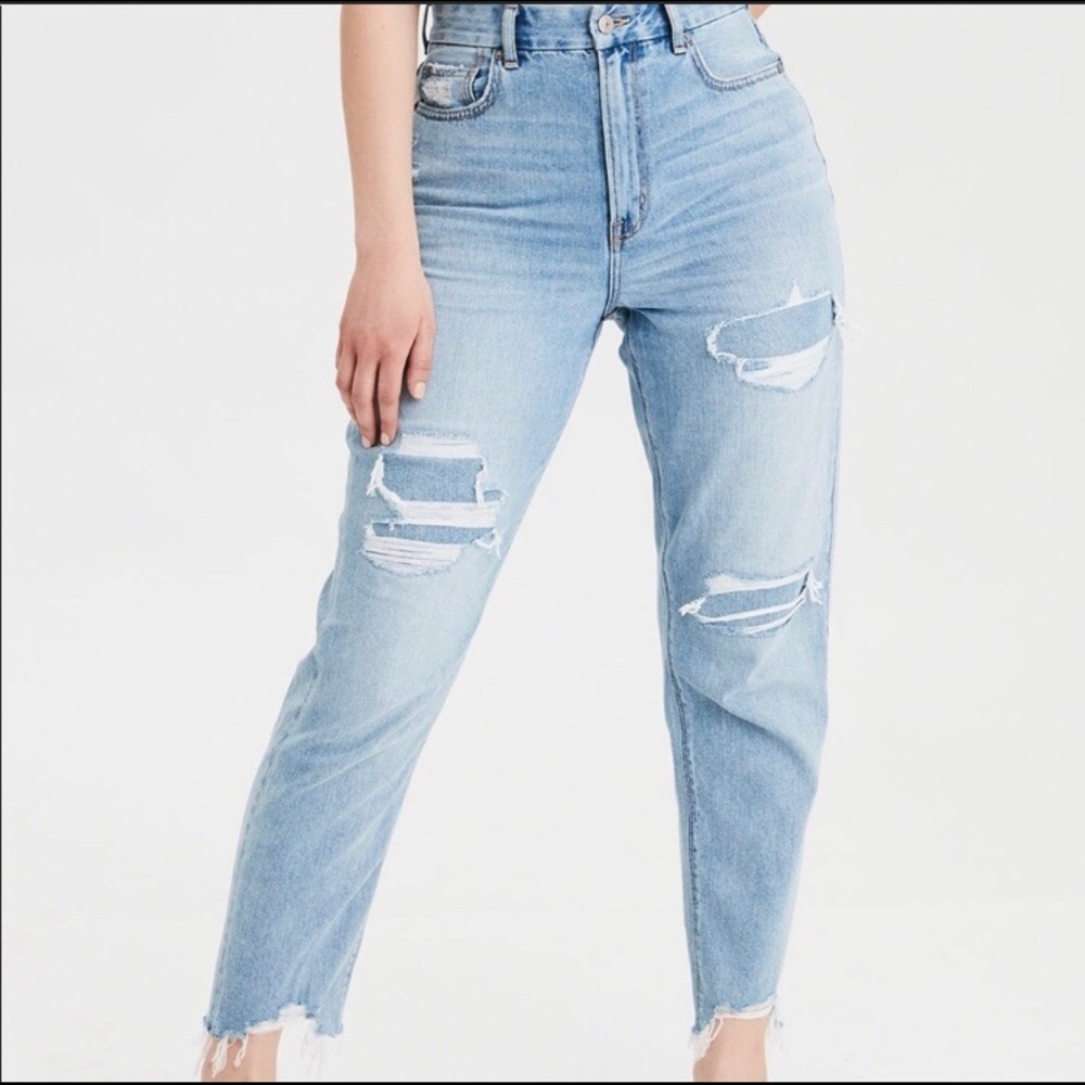 American Eagle Curvy Mom Jeans